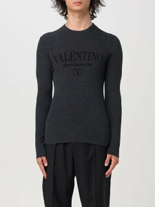 �o�����`�m VALENTINO �Z�[�^�[ �j�b�g�E�F�A �����Y �O���[ Knitwear 5V3KC30HAB0 Grey �֐� �������� 2025AW gi
