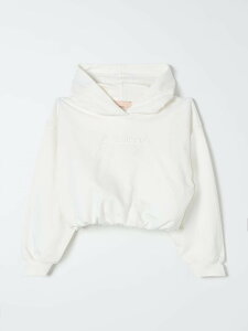 �G���U�x�b�^ �t�����L ELISABETTA FRANCHI LA MIA BAMBINA �N���[�l�b�N�W�����p�[ �j�b�g�E�F�A �K�[���Y Crew neck jumpers EFFE1340FF002 �֐� �������� 2025AW gi