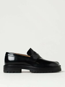 ���]�� �}���W�F�� MAISON MARGIELA ���[�t�@�[ �����Y �u���b�N Loafers S57WR0139P3827 �֐� �������� 2026SS gi