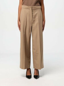 �}�b�N�X�}�[�� �X�e���f�B�I MAX MARA STUDIO �Y�{�� �p���c ���f�B�[�X �u���E�� Trousers 2426136102600 �֐� �������� 2025AW gi