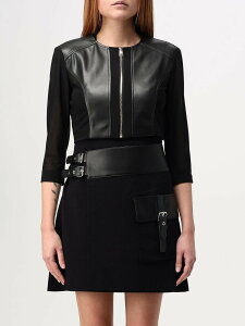 �����[ �W���[ LIU JO �X�[�c�W���P�b�g �X�[�c �W���P�b�g ���f�B�[�X �u���b�N Suit Jackets WF4142E0624 �֐� �������� 2024AW gi