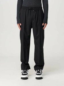 �o�����`�m VALENTINO �Y�{�� �p���c �����Y �u���b�N Trousers 5V3RB52225S �֐� �������� 2025AW gi
