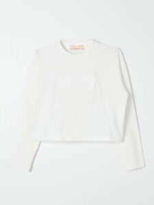 �G���U�x�b�^ �t�����L ELISABETTA FRANCHI LA MIA BAMBINA �����O�X���[�uT�V���c T�V���c �K�[���Y Long sleeve t-shirts EFTS2240JE006 �֐� �������� 2025AW gi