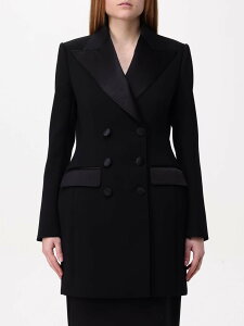 �h���`�F&�K�b�o�[�i DOLCE&GABBANA �X�[�c�W���P�b�g �X�[�c �W���P�b�g ���f�B�[�X �u���b�N Suit Jackets F27CVTFUBGE �֐� �������� 2025AW gi