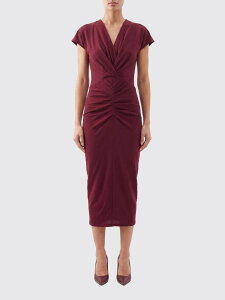 �C�U�x�� �}���� ISABEL MARANT �����s�[�X �h���X ���f�B�[�X ���b�h Dresses RO1174FBA1N41I Burgundy �֐� �������� 2026AW gi