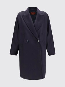 �}�b�N�X�}�[�� �X�e���f�B�I MAX MARA STUDIO �g�����`�R�[�g �R�[�g ���f�B�[�X �u���[ Coats and trench coats 2626016071600 Blue �֐� �������� 2026AW gi