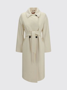 �}�b�N�X�}�[�� �X�e���f�B�I MAX MARA STUDIO �g�����`�R�[�g �R�[�g ���f�B�[�X �z���C�g Coats and trench coats 2626016061600 White �֐� �������� 2026AW gi