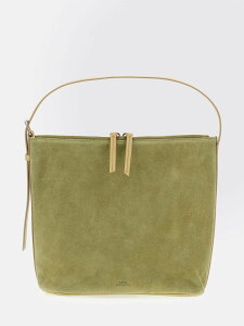 �A�[�y�[�Z�[ A.P.C �o�b�O ���f�B�[�X �O���[�� Business bags PXCDHF61902 Green �֐� �������� 2026AW gi