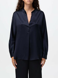 ���B���X VINCE T�V���c �g�b�v�X ���f�B�[�X �u���[ T-shirts and tops VR84511926 �֐� �������� 2025AW gi