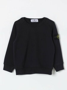 �X�g�[�� �A�C�����h STONE ISLAND JUNIOR �N���[�l�b�N�W�����p�[ �j�b�g�E�F�A �{�[�C�Y �u���[ Crew neck jumpers 811661320 �֐� �������� 2025AW gi