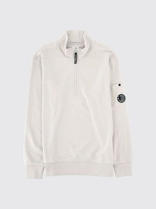 �V�[�s�[�J���p�j�[ C.P. COMPANY �N���[�l�b�N�W�����p�[ �j�b�g�E�F�A �{�[�C�Y �O���[ Crew neck jumpers CUF01PLCA6960 Grey �֐� �������� 2026SS gi