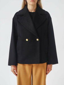 �}�b�N�X�}�[�� �X�e���f�B�I MAX MARA STUDIO �g�����`�R�[�g �R�[�g ���f�B�[�X �u���b�N Coats and trench coats 2626086091600 Black �֐� �������� 2026AW gi