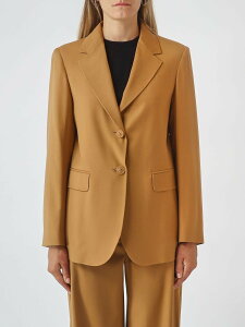 �}�b�N�X�}�[�� �X�e���f�B�I MAX MARA STUDIO �X�[�c�W���P�b�g �X�[�c �W���P�b�g ���f�B�[�X �u���E�� Suit Jackets 2626046021600 Camel �֐� �������� 2026AW gi
