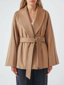 �}�b�N�X�}�[�� �X�e���f�B�I MAX MARA STUDIO �g�����`�R�[�g �R�[�g ���f�B�[�X �u���E�� Coats and trench coats 2626086081600 Camel �֐� �������� 2026AW gi