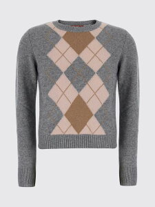 �}�b�N�X�}�[�� �X�e���f�B�I MAX MARA STUDIO �Z�[�^�[ �j�b�g�E�F�A ���f�B�[�X �O���[ Knitwear 2626366082600 Grey �֐� �������� 2026AW gi