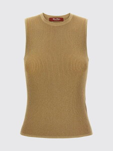 �}�b�N�X�}�[�� �X�e���f�B�I MAX MARA STUDIO T�V���c �g�b�v�X ���f�B�[�X �S�[���h T-shirts and tops 26263660716000 Gold �֐� �������� 2026AW gi