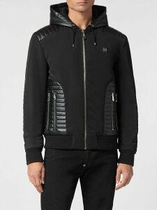 �t�B���b�v �v���C�� PHILIPP PLEIN �W���P�b�g �����Y �u���b�N Jackets SAECMRB2633PNY002N Black �֐� �������� 2026AW gi