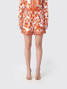 �h���`�F&�K�b�o�[�i DOLCE&GABBANA �f�j���V���[�c �V���[�c ���f�B�[�X �I�����W Denim shorts FTDB8TGDDRE Orange �֐� �������� 2026AW gi