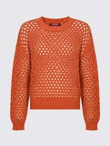 �}�b�N�X�}�[�� �X�e���f�B�I MAX MARA STUDIO �Z�[�^�[ �j�b�g�E�F�A ���f�B�[�X �I�����W Knitwear 2626366141600 Orange �֐� �������� 2026AW gi