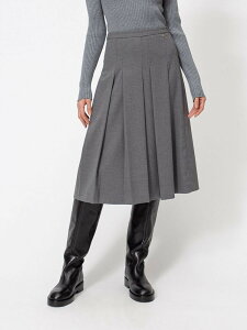 �A�e�B�`���[�h �c�C���Z�b�g ACTITUDE TWINSET �X�J�[�g ���f�B�[�X �O���[ Skirts 262AT2213 Grey �֐� �������� 2026AW gi