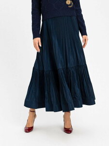 �A�e�B�`���[�h �c�C���Z�b�g ACTITUDE TWINSET �X�J�[�g ���f�B�[�X �u���[ Skirts 262AP2201 Blue �֐� �������� 2026AW gi