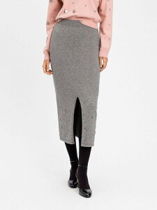 �A�e�B�`���[�h �c�C���Z�b�g ACTITUDE TWINSET �X�J�[�g ���f�B�[�X �O���[ Skirts 262AP3183 Grey �֐� �������� 2026AW gi