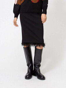 �A�e�B�`���[�h �c�C���Z�b�g ACTITUDE TWINSET �X�J�[�g ���f�B�[�X �u���b�N Skirts 262AT2140 Black �֐� �������� 2026AW gi