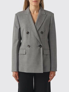 �}�b�N�X�}�[�� �X�e���f�B�I MAX MARA STUDIO �X�[�c�W���P�b�g �X�[�c �W���P�b�g ���f�B�[�X �O���[ Suit Jackets 2626046022600 Grey �֐� �������� 2026AW gi