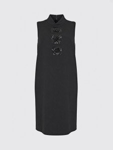 �}�b�N�X�}�[�� �X�e���f�B�I MAX MARA STUDIO �����s�[�X �h���X ���f�B�[�X �u���b�N Dresses 2626226054600 Black �֐� �������� 2026AW gi