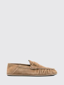 �C�� �T�����[���� SAINT LAURENT PARIS ���[�t�@�[ �����Y �x�[�W�� Loafers A006OM27DTT Beige �֐� �������� 2026AW gi