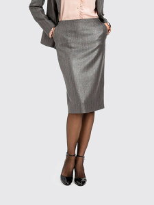 �A�e�B�`���[�h �c�C���Z�b�g ACTITUDE TWINSET �X�J�[�g ���f�B�[�X Skirts 262AP2434 Charcoal �֐� �������� 2026AW gi