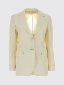 �}�b�N�X�}�[�� �X�e���f�B�I MAX MARA STUDIO �X�[�c�W���P�b�g �X�[�c �W���P�b�g ���f�B�[�X �z���C�g Suit Jackets 2626046021600 White �֐� �������� 2026AW gi