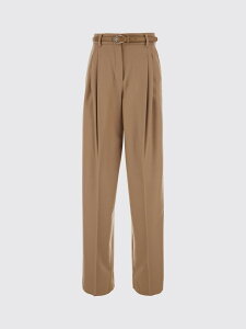�}�b�N�X�}�[�� �X�e���f�B�I MAX MARA STUDIO �Y�{�� �p���c ���f�B�[�X �u���E�� Trousers 2626136092600 Camel �֐� �������� 2026AW gi