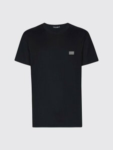 �h���`�F&�K�b�o�[�i DOLCE&GABBANA T�V���c �����Y �u���b�N T-shirts G8PT1TG7F2I �֐� �������� 2026SS gi