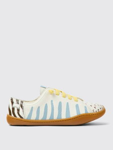 �J���y�[�� CAMPER �t���b�g�X�j�[�J�[ �X�j�[�J�[ �{�[�C�Y �}���`�J���[ Flat sneakers 80003-136 PEU �֐� �������� 2025AW gi