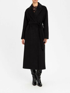�A�e�B�`���[�h �c�C���Z�b�g ACTITUDE TWINSET �g�����`�R�[�g �R�[�g ���f�B�[�X �u���b�N Coats and trench coats 262AP2140 Black �֐� �������� 2026AW gi