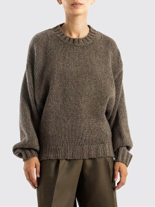 �J�C�g KHAITE �Z�[�^�[ �j�b�g�E�F�A ���f�B�[�X �u���E�� Knitwear 18273645 Brown �֐� �������� 2026AW gi