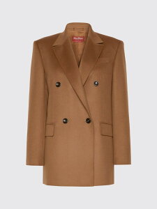 �}�b�N�X�}�[�� �X�e���f�B�I MAX MARA STUDIO �X�[�c�W���P�b�g �X�[�c �W���P�b�g ���f�B�[�X �u���E�� Suit Jackets 2626046032600 Brown �֐� �������� 2026AW gi