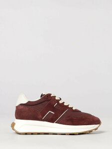 �z�[�K�� HOGAN �X�j�[�J�[ ���f�B�[�X ���b�h Sneakers HXW6410FZ40V4R Burgundy �֐� �������� 2026AW gi