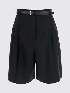 �}�b�N�X�}�[�� �X�e���f�B�I MAX MARA STUDIO �f�j���V���[�c �V���[�c ���f�B�[�X �u���b�N Denim shorts 2626146021600 Black �֐� �������� 2026AW gi