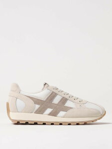 �z�[�K�� HOGAN �X�j�[�J�[ �����Y Sneakers HXM6710FQ80U6A Yellow Cream �֐� �������� 2025AW gi