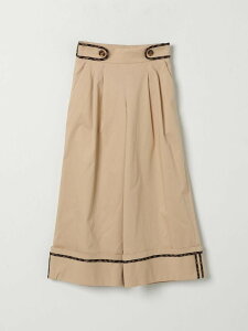 FENDI FENDI �Y�{�� �p���c �K�[���Y �x�[�W�� Trousers JFF350ADEH �֐� �������� 2025SS gi