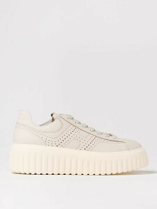 �z�[�K�� HOGAN �X�j�[�J�[ ���f�B�[�X �x�[�W�� Sneakers HXW6450FJ50KCO �֐� �������� 2025AW gi
