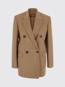 �}�b�N�X�}�[�� �X�e���f�B�I MAX MARA STUDIO �X�[�c�W���P�b�g �X�[�c �W���P�b�g ���f�B�[�X �x�[�W�� Suit Jackets 2626046032600 Beige �֐� �������� 2026AW gi