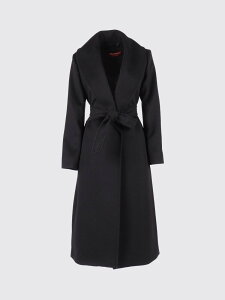 �}�b�N�X�}�[�� �X�e���f�B�I MAX MARA STUDIO �g�����`�R�[�g �R�[�g ���f�B�[�X �u���b�N Coats and trench coats 2626016202600 Black �֐� �������� 2026AW gi
