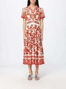 �h���`�F&�K�b�o�[�i DOLCE&GABBANA �����s�[�X �h���X ���f�B�[�X �I�����W Dresses F6TVLTGDDRE Orange �֐� �������� 2026AW gi