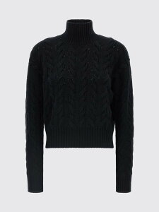 �}�b�N�X�}�[�� �X�e���f�B�I MAX MARA STUDIO �Z�[�^�[ �j�b�g�E�F�A ���f�B�[�X �u���b�N Knitwear 2626366042600 Black �֐� �������� 2026AW gi