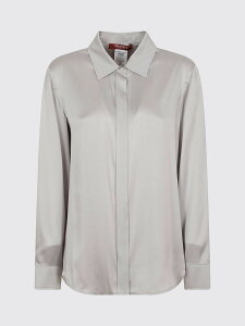 �}�b�N�X�}�[�� �X�e���f�B�I MAX MARA STUDIO �V���c ���f�B�[�X �O���[ Shirts 2626116022600 Grey �֐� �������� 2026AW gi