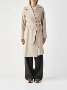 �}�b�N�X�}�[�� �X�e���f�B�I MAX MARA STUDIO �g�����`�R�[�g �R�[�g ���f�B�[�X �u���E�� Coats and trench coats 2626016082600 Champagne �֐� �������� 2026AW gi