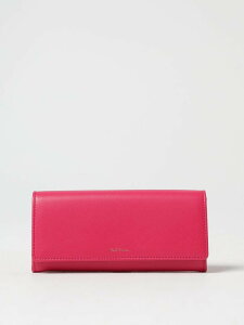ポールスミス PAUL SMITH がま口 クロスグレイン PWW805 長財布 ピンク